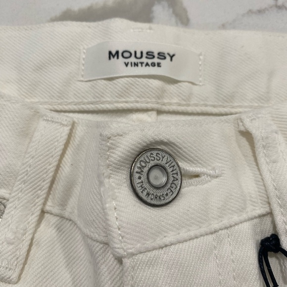 Moussy Vintage MV Kelley tapered white jeans - Picture 6 of 12